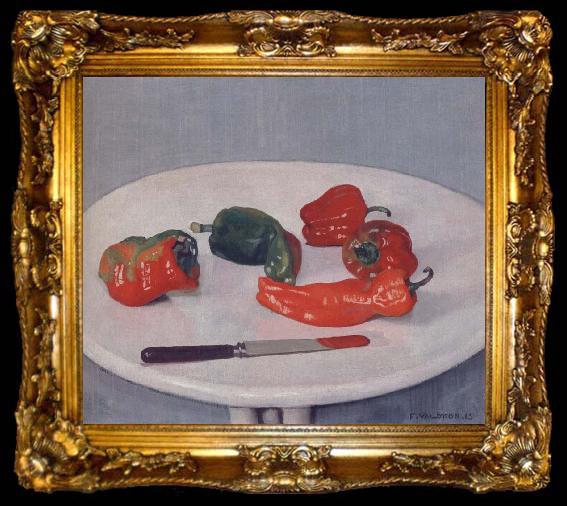 framed  Felix Vallotton Red Peppers, ta009-2